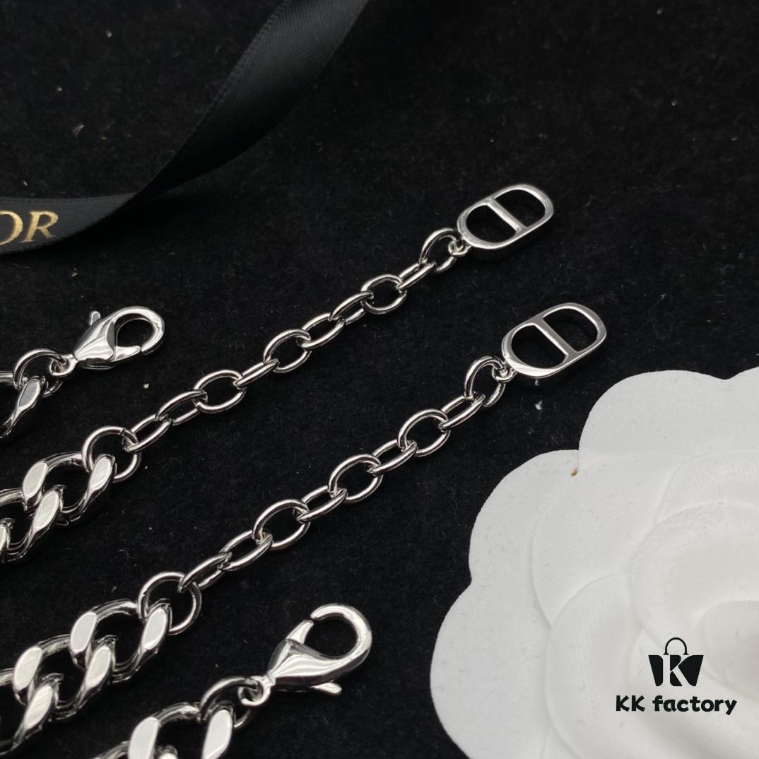 692ff8e899f2d84055c8e35c Dior Diamond-Studded Fashion Set with DIOR Lettering