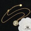 692ff8f799f2d84055c8e370 Dior New Letter Star Round Resin Elegant Retro Necklace