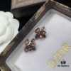 692ff91699f2d84055c8e3a0 Dior New Petal-Style Diamond-Inlaid Elegant Retro Stud Earrings