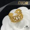 Dior New Alphabet Vintage Style Open Ring