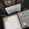 Dior Diamond-Encrusted Letter Vintage Elegant Ring