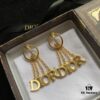 692ff92799f2d84055c8e3c5 D Letter Diamond-Inlaid Tassel Fashion Earrings Stud ✨🤎