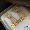 692ff92899f2d84055c8e3c6 D Letter Diamond-Inlaid Tassel Fashion Earrings Stud ✨🤎