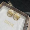 692ff95399f2d84055c8e40f Dior New Model Letter Mother-of-Pearl Diamond-Inlaid Elegant Vintage Stud Earrings