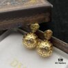 Dior New Style Letter Pearl Fashion Earrings
