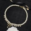 692ff96599f2d84055c8e423 Dior New Letter Pearl Elegant Vintage Necklace and Bracelet