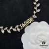 692ff97299f2d84055c8e433 Dior New Diamond-Inlaid Letter Fashion Elegant Set