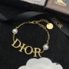 692ff97699f2d84055c8e43a Dior New Style Letter Pearl Fashion Elegant Necklace and Bracelet