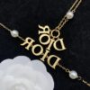 692ff97799f2d84055c8e43c Dior New Style Letter Pearl Fashion Elegant Necklace and Bracelet
