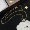 Dior New Style Letter Diamond-Inlaid Elegant Set