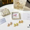 692ff98299f2d84055c8e44a New Arrival DIOR CD Small and Large Pearl Stud Earrings