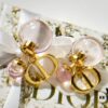 692ff98599f2d84055c8e44e New Arrival DIOR CD Small and Large Pearl Stud Earrings
