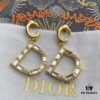 692ff99399f2d84055c8e45b Dior CD Stud Earrings with Top Zircon, Pearl, Elegant and Low-key, Super Beautiful