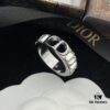 692ff99999f2d84055c8e461 DIOR New Diamond-Paved Letter Fashion Elegant Open Ring