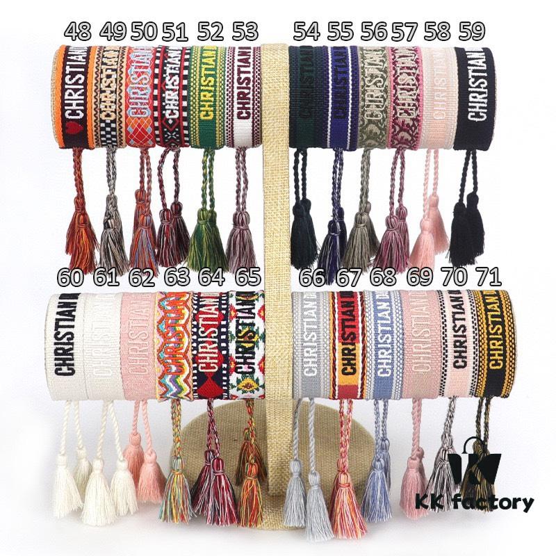 692ff9db99f2d84055c8e49a Dior Bracelet Top Version 🌟 Clear and Full Logo Print at the Bottom, Rounded and Vivid ‼️ ZP Used for Prototype Already Shows Signs of Wear, One Notable Detail ️ Is That the Font of the Letters Is Slightly Irregular, Not Perfectly Aligned. Authentic Design Reference 🌟 Vintage Aesthetic with Distressed Styling, Upgraded Materials and Complex Craftsmanship, Worn by Numerous Celebrities – Grab Yours Now! New Colors Continuously Updated...