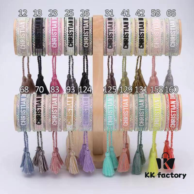 692ff9df99f2d84055c8e49f Dior Bracelet Top Version 🌟 Clear and Full Logo Print at the Bottom, Rounded and Vivid ‼️ ZP Used for Prototype Already Shows Signs of Wear, One Notable Detail ️ Is That the Font of the Letters Is Slightly Irregular, Not Perfectly Aligned. Authentic Design Reference 🌟 Vintage Aesthetic with Distressed Styling, Upgraded Materials and Complex Craftsmanship, Worn by Numerous Celebrities – Grab Yours Now! New Colors Continuously Updated...