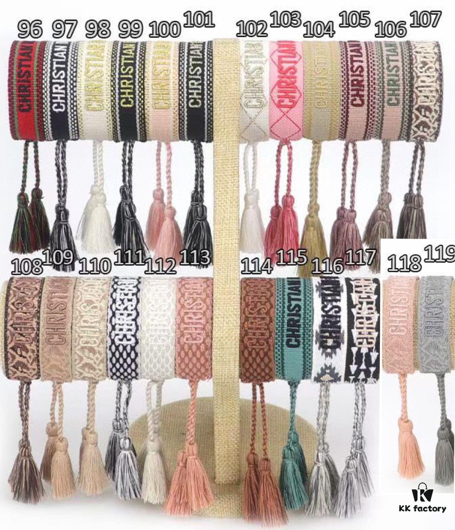 692ff9df99f2d84055c8e4a0 Dior Bracelet Top Version 🌟 Clear and Full Logo Print at the Bottom, Rounded and Vivid ‼️ ZP Used for Prototype Already Shows Signs of Wear, One Notable Detail ️ Is That the Font of the Letters Is Slightly Irregular, Not Perfectly Aligned. Authentic Design Reference 🌟 Vintage Aesthetic with Distressed Styling, Upgraded Materials and Complex Craftsmanship, Worn by Numerous Celebrities – Grab Yours Now! New Colors Continuously Updated...