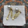 692ff9f399f2d84055c8e4bf Dior Star Tassel Stud Earrings, Same Material, 925 Silver Pin