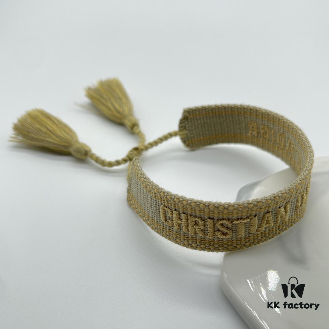 692ff9f899f2d84055c8e4c7 Dior Bracelet Top Version 🌟 Bottom Print Logo Clear, Full and Rounded ‼️ ZP Used for Prototype Already Worn and Aged, One Very Notable ️ Detail Is the Intentionally Irregular, Hand-Drawn Style Lettering, Not Perfectly Aligned. Authentic Prototype Inspired 🌟 Vintage and Aged Fashion Aesthetic, Upgraded Materials with Complex Craftsmanship, Worn by Numerous Celebrities – Grab Yours Now! New Colors Continuously Updated...