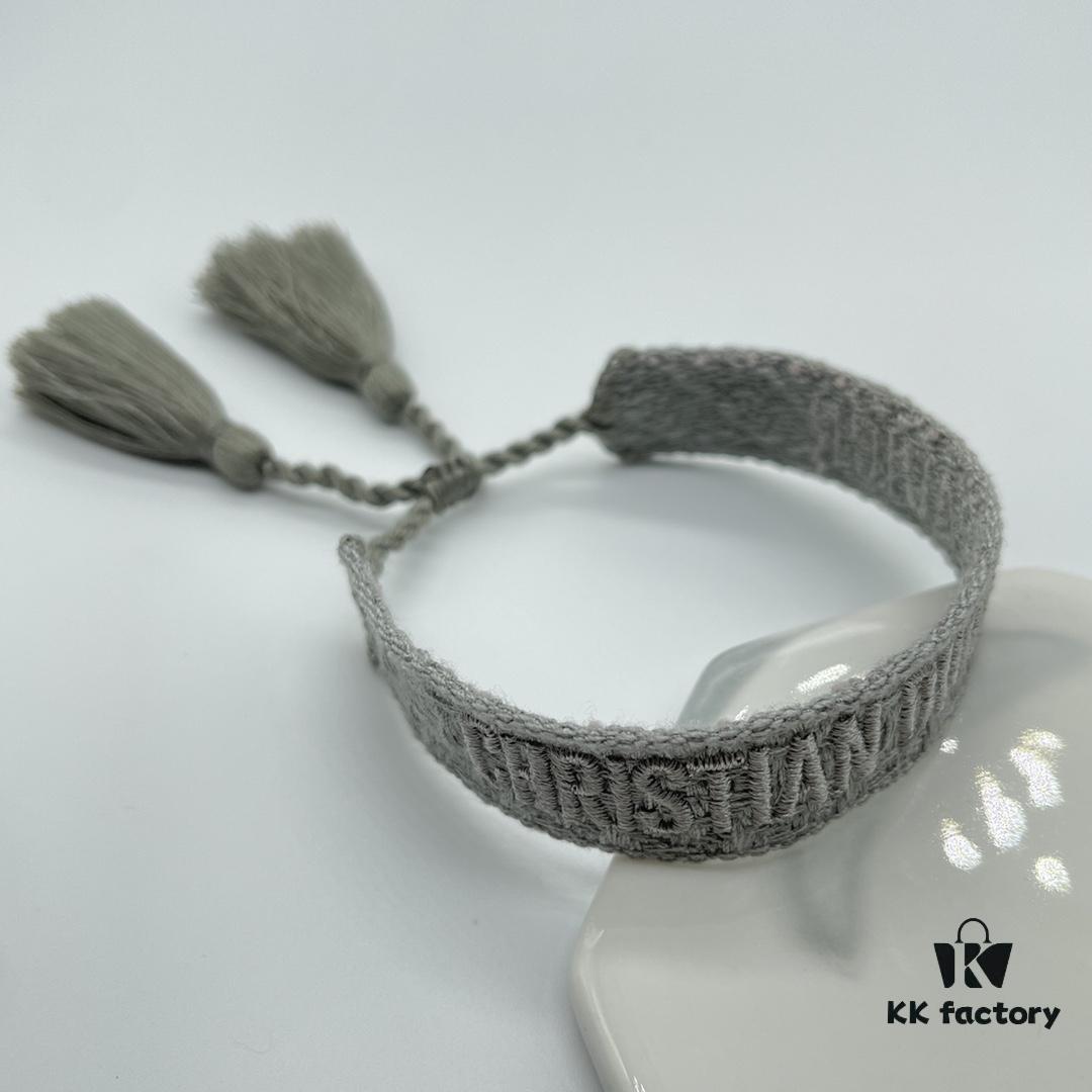 692ffa1199f2d84055c8e4fa Dior Bracelet Highest Version 🌟 Clear and Full Bottom Print Logo, Rounded and Visible ‼️ ZP Used for Prototype Already Old and Worn ️ Notable Detail: Lettering Font is Intentionally Irregular, Not Neat. Authentic Prototype Guaranteed 🌟 Vintage Aesthetic with Upgraded Materials and Complex Craftsmanship, Same Style as Worn by Numerous Celebrities, Get Yours Now! New Colors Continuously Updated...