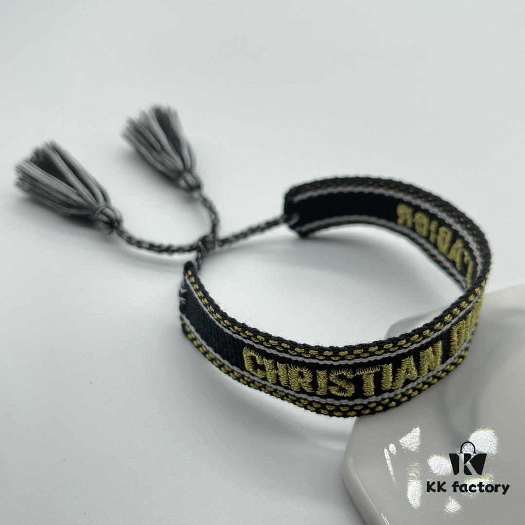 692ffa1399f2d84055c8e4ff Dior Bracelet Top Version 🌟 Bottom Print Logo Clear, Full and Rounded ‼️ ZP Used for Prototype Already Old and Dirty, One Very Noteworthy ️ Detail Is That the Letter Font Is Wobbly, Not Neat. Authentic Prototype Guaranteed 🌟 Vintage Aged Fashion Feel, Upgraded Materials and Complex Craftsmanship, Same Style as Worn by Many Celebrities, Get It Now! New Colors Continuously Updated...