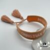 Dior Bracelet Highest Version - Clear and Full Logo Print at Bottom