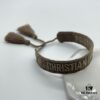 Dior Bracelet Highest Version - Clear and Full Logo Print at Bottom