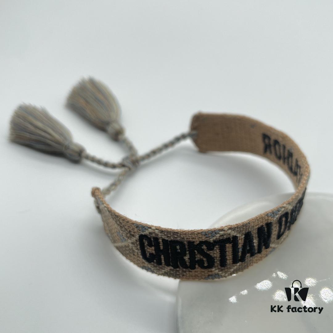 692ffa2099f2d84055c8e50f Dior Bracelet Highest Version 🌟 Bottom Print Logo Clear, Full and Rounded ‼️ ZP Used for Template Already Worn and Dirty, One Very Notable ️ Detail Is the Intentionally Irregular, Handwritten-Like Font Style, Not Perfectly Aligned. Authentic Template Guaranteed 🌟 Achieve a Vintage, Aged Fashion Look with Upgraded Materials and Complex Craftsmanship, Worn by Numerous Celebrities – Grab Yours Now! New Colors Continuously Updated...