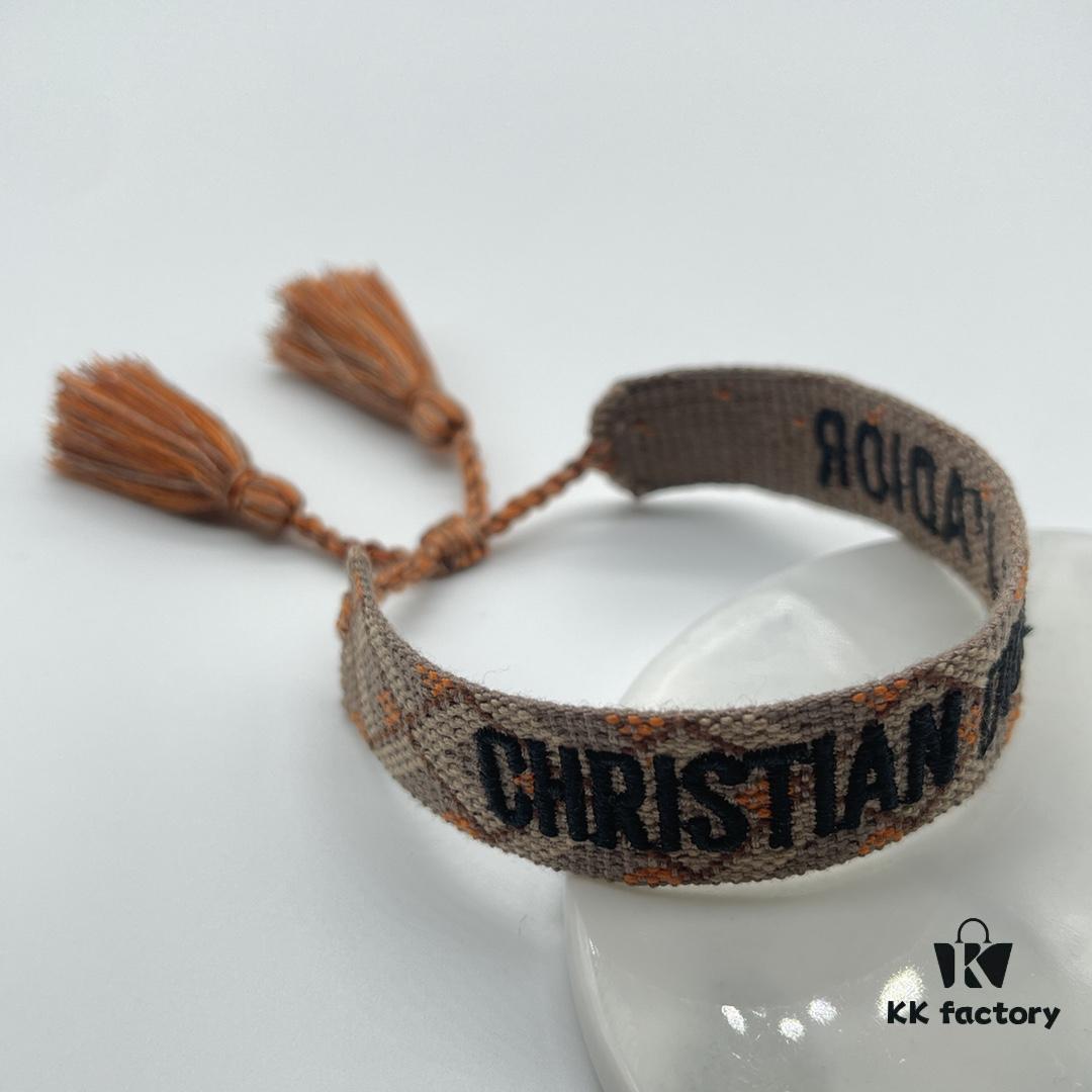 692ffa2a99f2d84055c8e51e Dior Bracelet Highest Version 🌟 Bottom Print Logo Clear, Full and Rounded ‼️ ZP Used for Sample Making, Already Quite Dirty and Worn ️ One Very Noteworthy Detail: The Lettering Font is Intentionally Irregular, Not Neat. Authentic Sample Style 🌟 Vintage Aesthetic with Upgraded Materials and Complex Craftsmanship, Worn by Numerous Celebrities – Get Yours Now! New Colors Continuously Updated...
