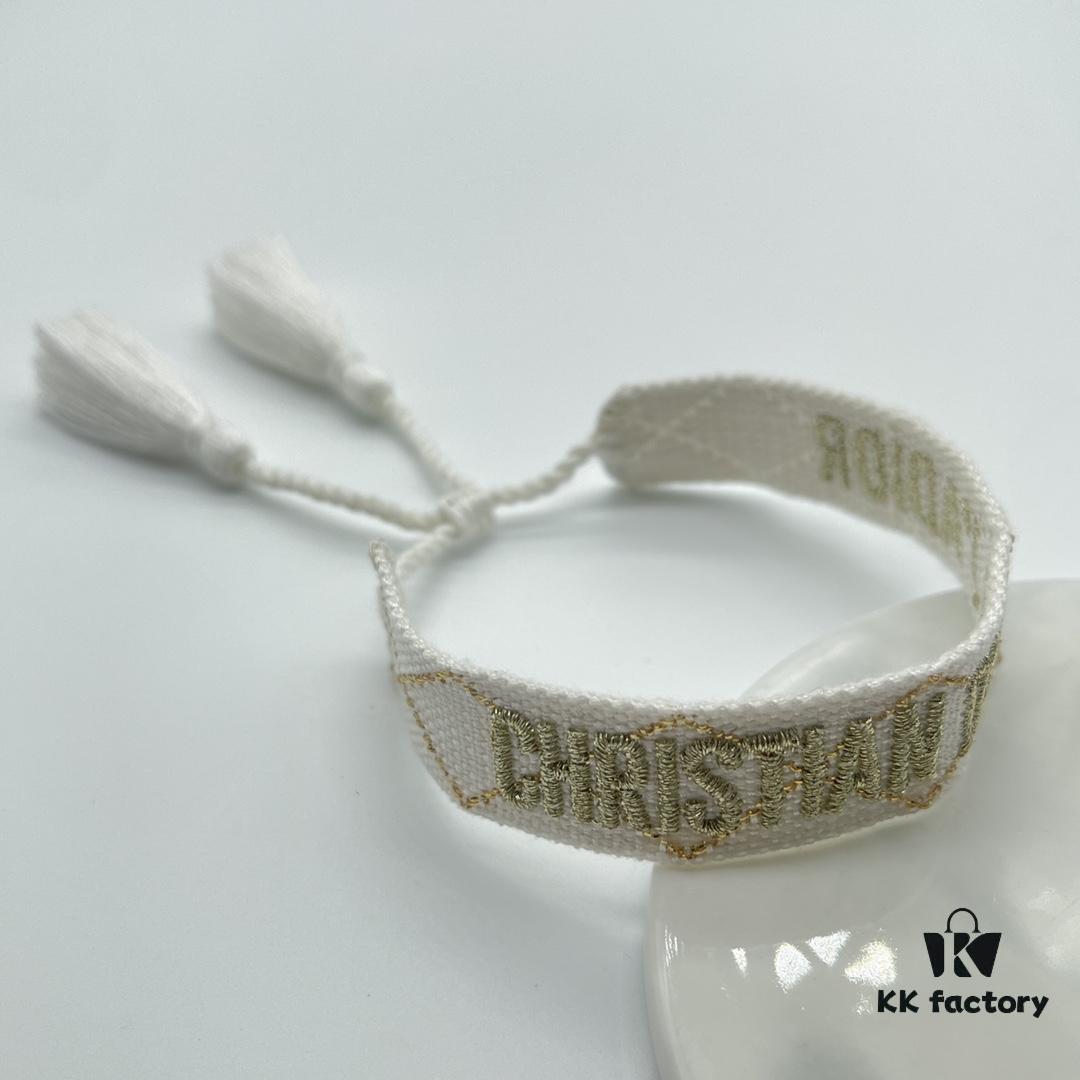 692ffa2c99f2d84055c8e522 Dior Bracelet Highest Version 🌟 Bottom Print Logo Clear, Full and Rounded ‼️ ZP Used for Sample Making, Already Quite Dirty and Worn ️ One Very Noteworthy Detail: The Lettering Font is Intentionally Irregular, Not Neat. Authentic Sample Style 🌟 Vintage Aesthetic with Upgraded Materials and Complex Craftsmanship, Worn by Numerous Celebrities – Get Yours Now! New Colors Continuously Updated...
