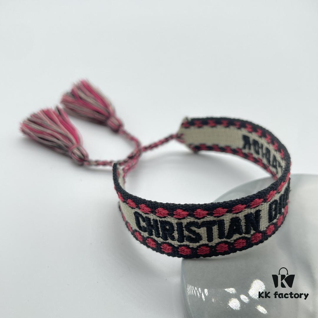 692ffa2d99f2d84055c8e523 Dior Bracelet Highest Version 🌟 Bottom Print Logo Clear, Full and Rounded ‼️ ZP Used for Prototype Already Old and Dirty, One Very Noteworthy ️ Detail Is the Deliberately Irregular, Handwritten-Like Font Style, Not Perfectly Aligned. Authentic Design Reference 🌟 Vintage Aesthetic with Distressed Look, Upgraded Materials and Complex Craftsmanship, Worn by Numerous Celebrities – Get Yours Now! New Colors Continuously Updated...