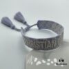 692ffa3c99f2d84055c8e53d Dior Bracelet Top Version 🌟 Bottom Print Logo Clear, Full and Rounded ‼️ ZP Used for Prototype Already Old and Dirty, One Very Noteworthy ️ Detail Is That the Font of the Letters Is Irregular, Not Neat. Authentic Prototype Guaranteed 🌟 Vintage Aesthetic with Fashionable Distressed Design, Upgraded Materials and Complex Craftsmanship, Worn by Numerous Celebrities – Grab Yours Now! New Colors Continuously Updated...