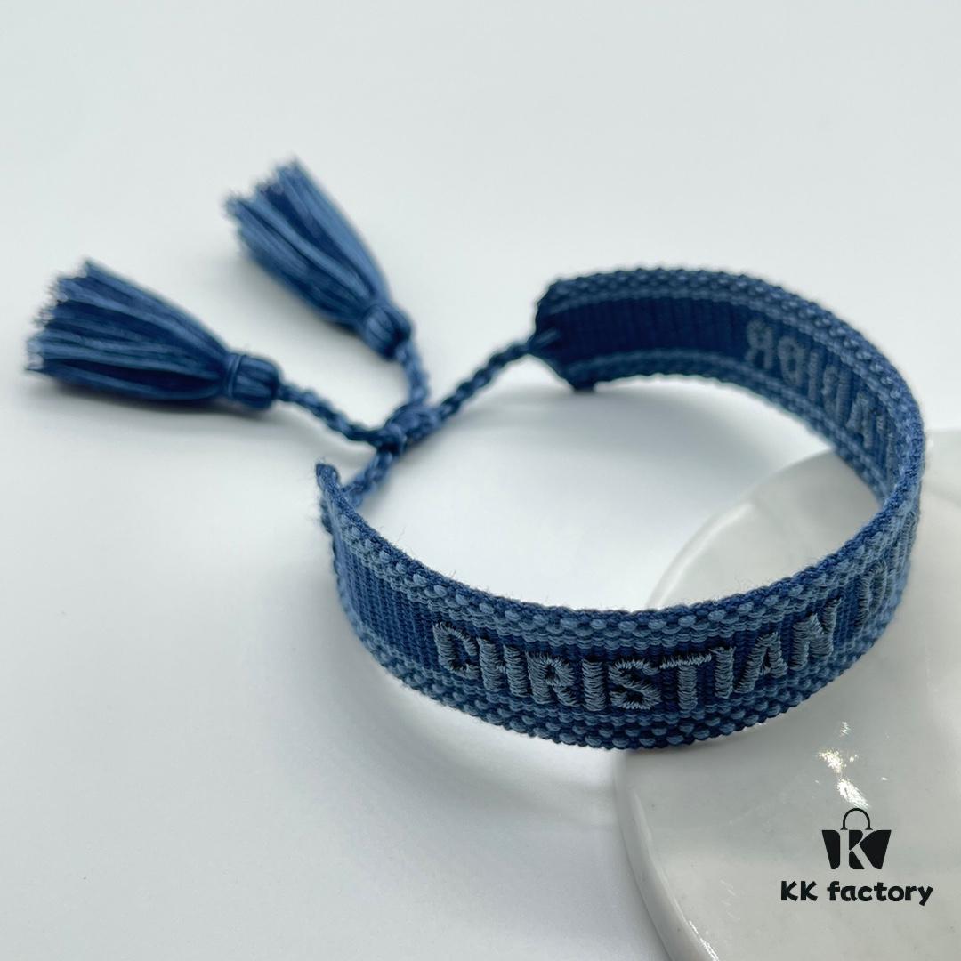Dior Bracelet Highest Version - Clear Bottom Print Logo, Retro Aged Style with Upgraded Material and Complex Craftsmanship, Popular Among Celebrities