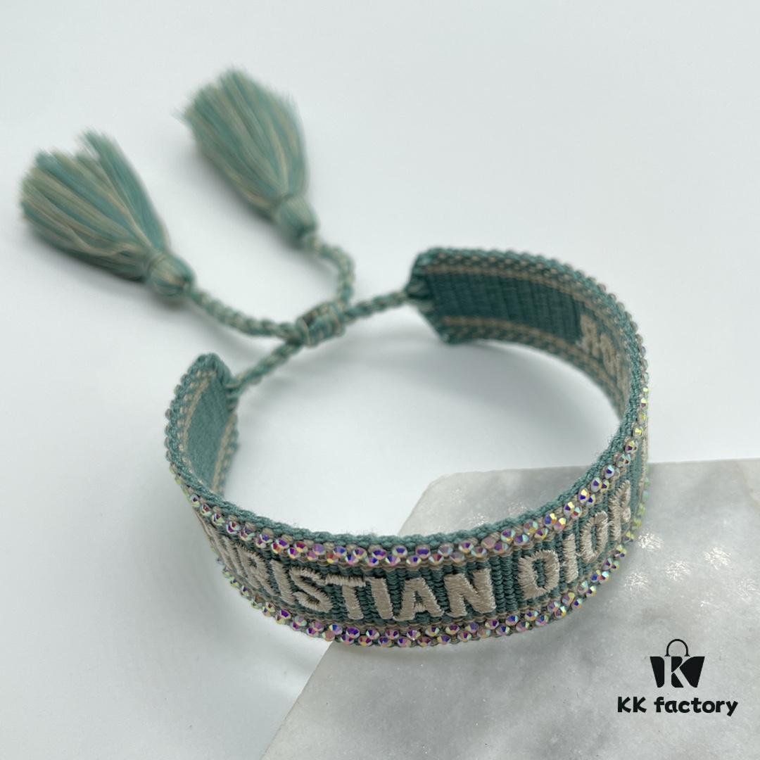 692ffa5999f2d84055c8e55f Dior Bracelet Highest Version 🌟 Bottom Print Logo Clear, Full and Rounded ‼️ ZP Used for Prototype Already Old and Worn ️ One Very Noteworthy Detail: The Font of the Letters is Intentionally Irregular, Not Neat. Authentic Prototype Ensures Vintage Aesthetic with Upgraded Materials and Complex Craftsmanship, Celebrity Favorite Style, Get It Now! New Colors Continuously Updated...