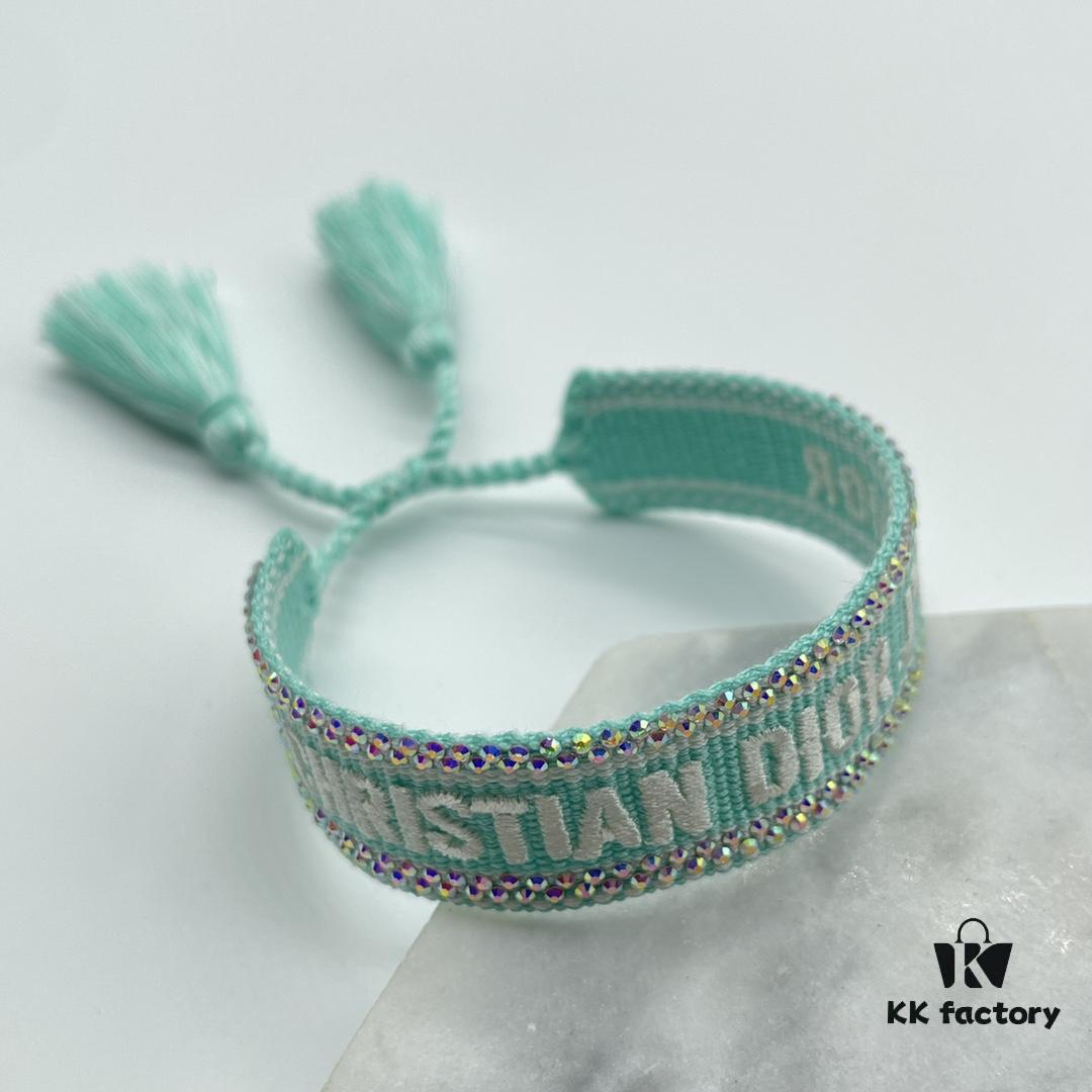 692ffa6499f2d84055c8e572 Dior Bracelet Highest Version 🌟 Bottom Print Logo Clear, Full and Rounded ‼️ ZP Used for Prototype Already Old and Worn ️ One Very Noteworthy Detail: The Font of the Letters is Intentionally Irregular, Not Neat. Authentic Prototype Ensures Vintage Aesthetic with Upgraded Materials and Complex Craftsmanship, Celebrity Favorite Style, Get It Now! New Colors Continuously Updated...