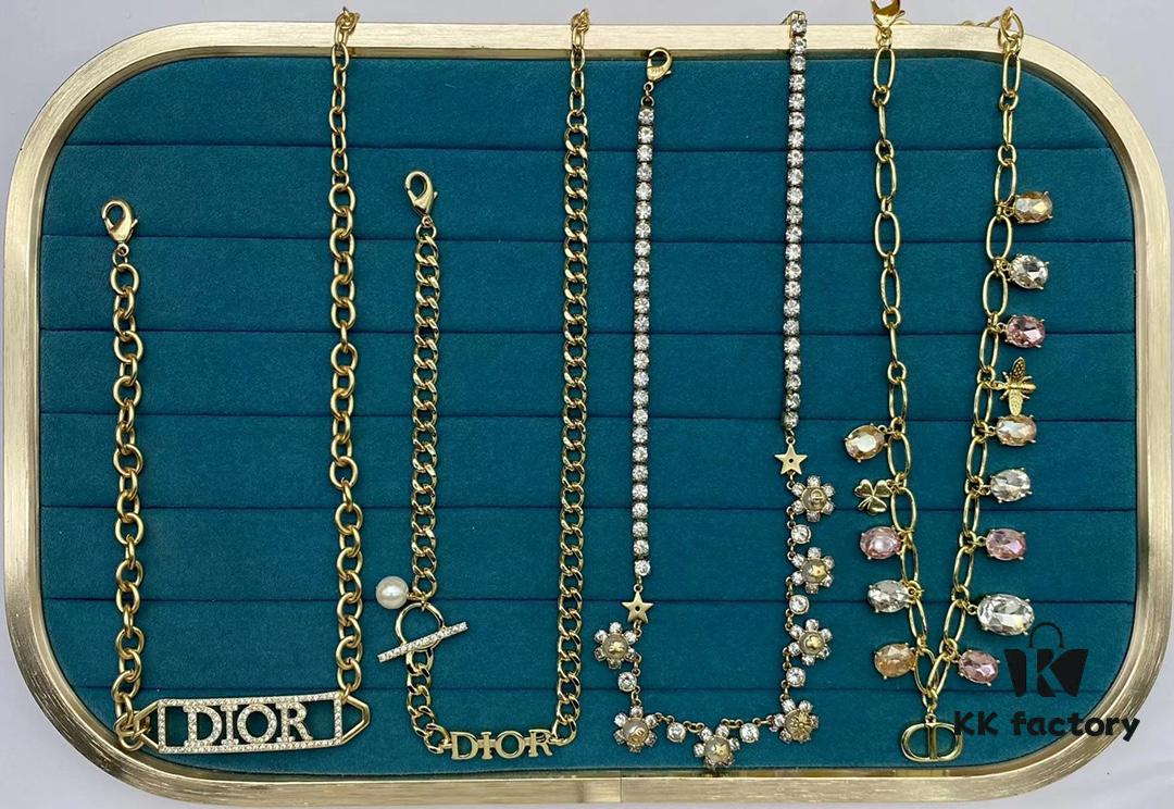 Dior Necklace Collection Compilation