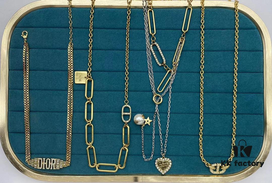 Dior Necklace Collection Compilation