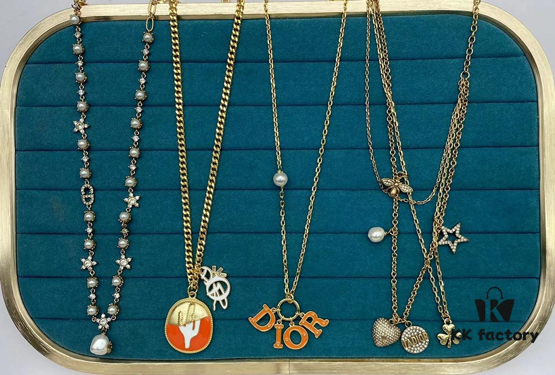 Dior Necklace Collection Compilation