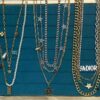 Dior Necklace Collection Compilation