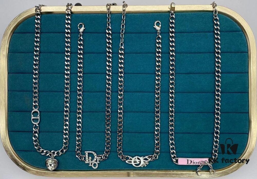 692ffa8799f2d84055c8e59f Dior Necklace Collection Compilation