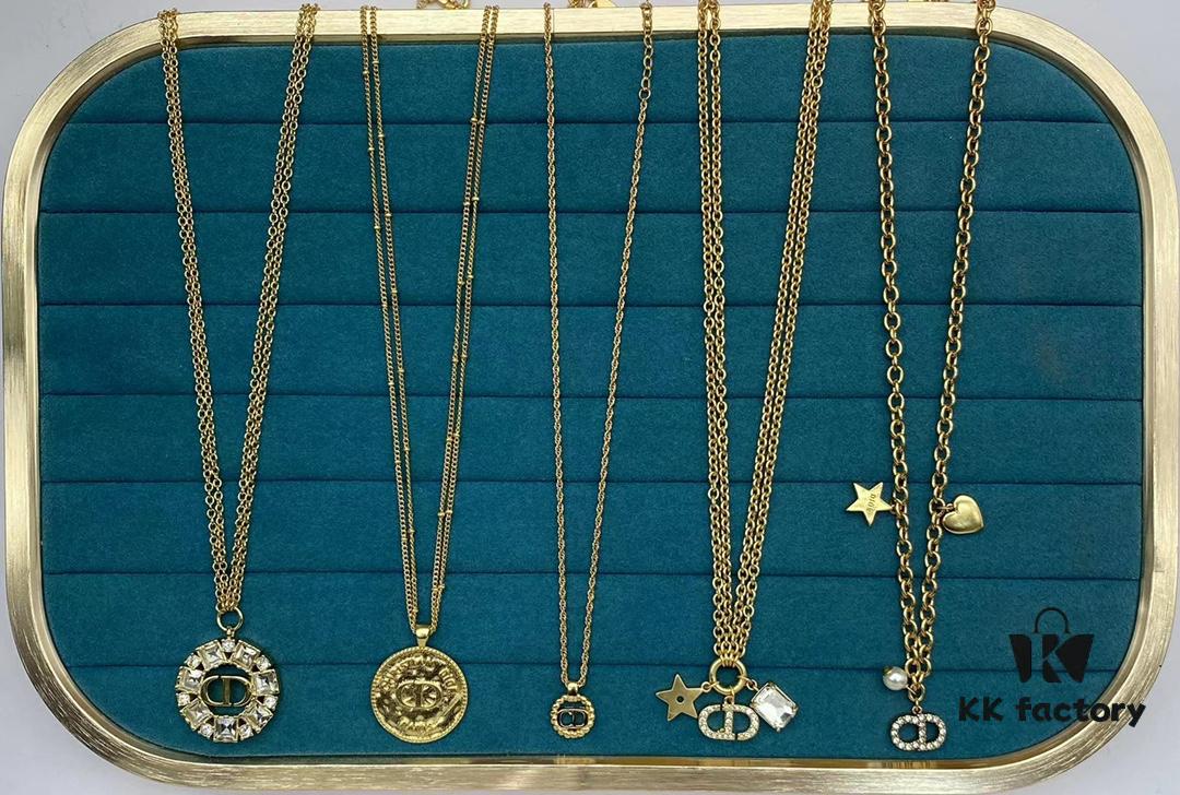 Dior Necklace Collection Compilation