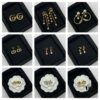 Dior Classic Stud Earrings Collection