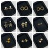 Dior Classic Stud Earrings Collection Combined Image