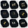 Dior Classic Stud Earrings Collection Combined Image