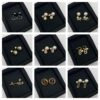 Dior Classic Stud Earrings Collection Combined Image