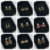 Dior Classic Stud Earrings Collection Combined Image