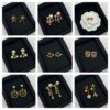 Dior Classic Stud Earrings Collection Combined Image