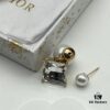 Dior Classic Pearl Stud Earrings