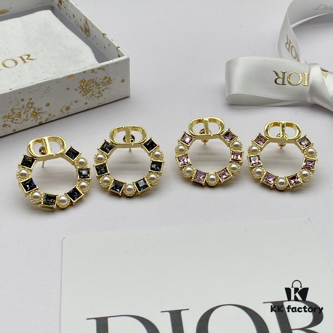Dior New CD Stud Earrings
