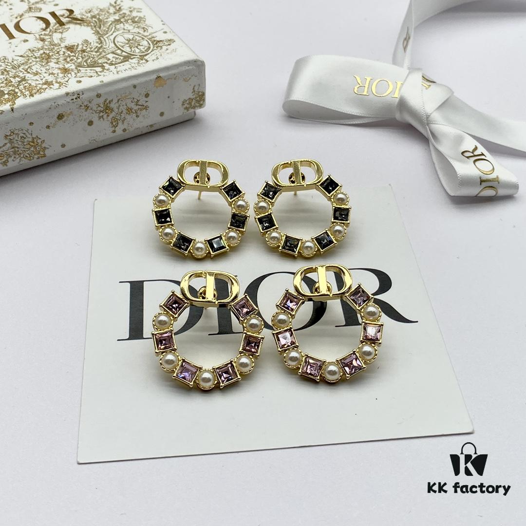 Dior New CD Stud Earrings